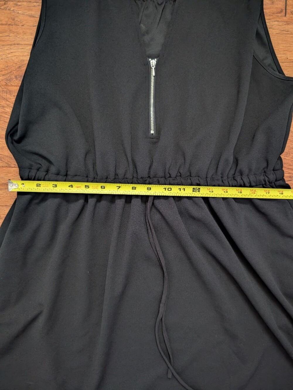 Maurices Women's Black Sleeveless Dress with Silver Front Zip Size XXL - Picture 9 of 10